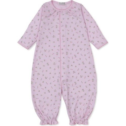 Convertible Pima Cotton Gown, Newborn