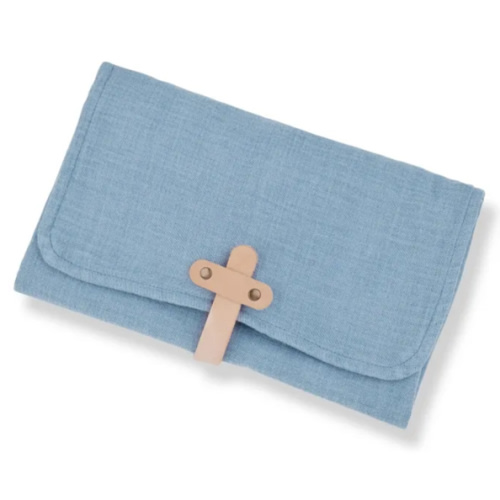 Travel changing mat | Denim blue