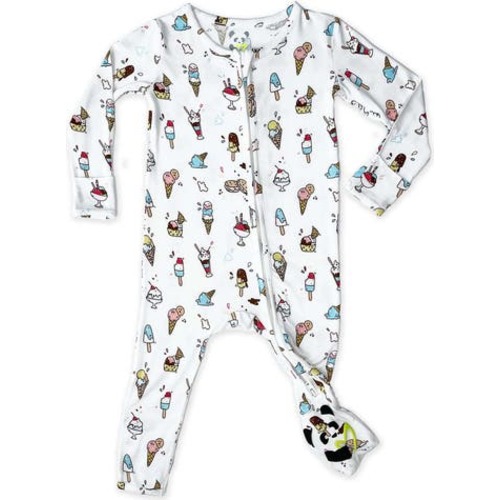Baby Ice Cream Convertible Footie, 0-3M