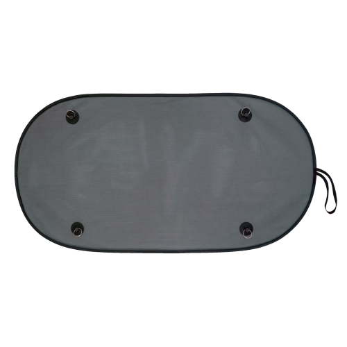 Auto Drive Universal Fit Rear Window Suction Cup Mesh Black Sunshade 1 Pack 20" * 40"