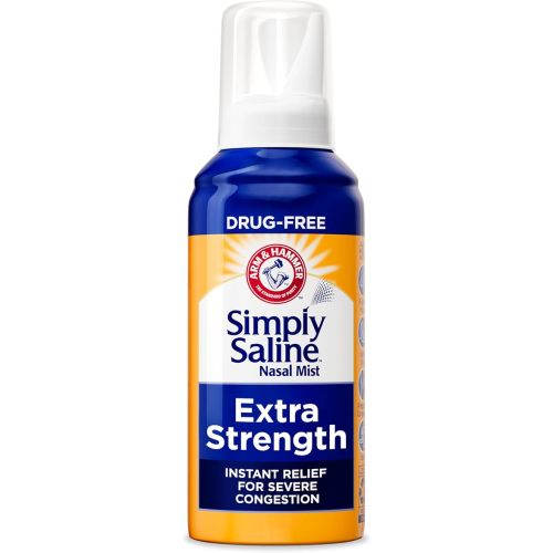 Arm & Hammer Simply Saline Nasal Mist Extra Strength, Severe Congestion, 1.6 Ounce