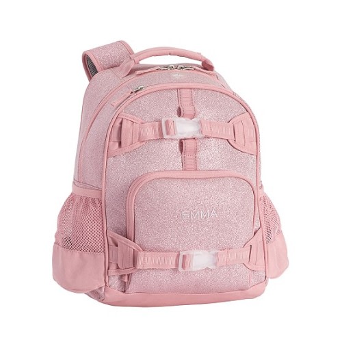 Mackenzie Pink Sparkle Glitter Backpacks | Pottery Barn Kids