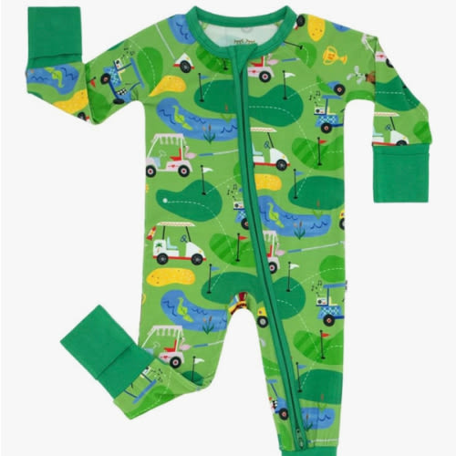 Little Sleepies Pajamas for Baby Boys & Girls, Viscose from Bamboo Baby Pajamas, Preemie & Newborn Sleepers, 2-Way Zipper PJs