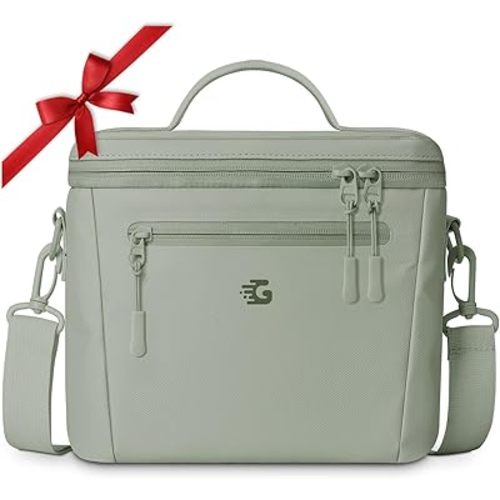 Insulated Lunch Box Bag Women Girls - Waterproof Leakproof Lightweight Reusable Cooler for School Work Picnic - Back to School