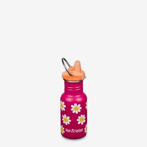 Klean Kanteen Kid Classic Narrow 12oz (w/ Kid Sippy Cap) Happy Flowers
