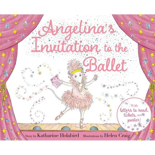 Angelina's Invitation to the Ballet - (Angelina Ballerina) by Katharine Holabird (Hardcover)