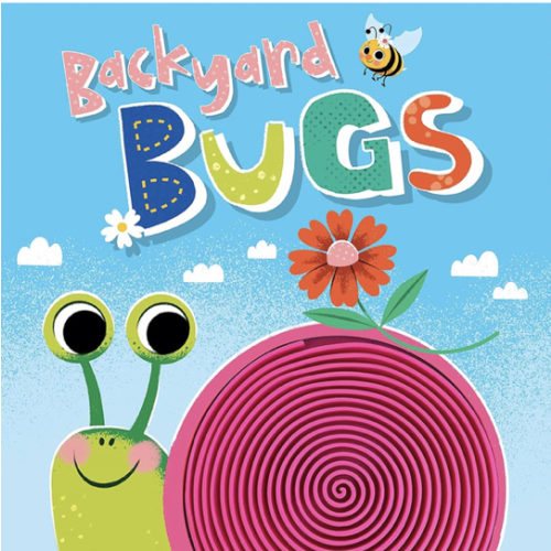 Backyard Bugs - Touch and Feel Board Book - Sensory Board Book (Touch & Feel Sensory Board Books for Baby & Toddler Time)