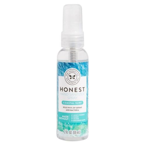 The Honest Company Hand Sanitizer Spray - Coastal Surf - Trial Size - 2 fl oz