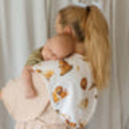 Lion Organic Cotton Burp Cloth | Snuggle Hunny