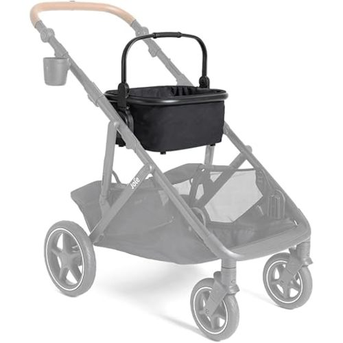 Chive Shopping Basket for Chive All-in-One Convertible Single-to-Double Modular Stroller with 20+ Customizable Modes, Suspension & All-Terrain Wheels, Expandable UPF 50+ Canopy (Black)