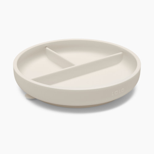 Lalo Suction Plate - Oatmeal, 1