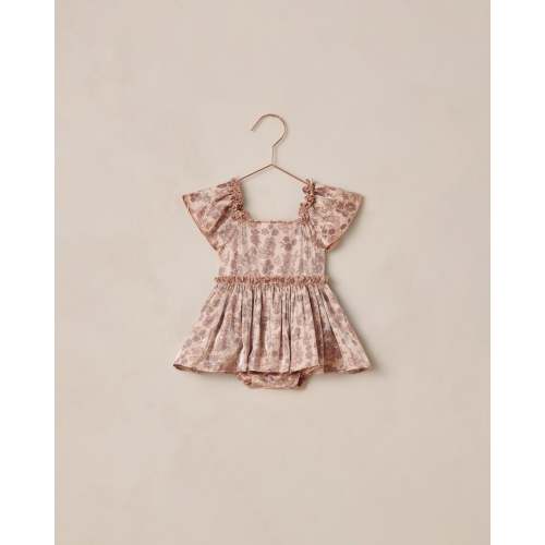 Margot Romper Embroidered Daisy