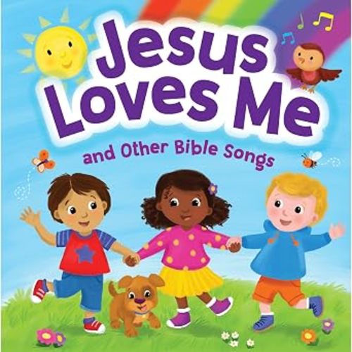 Jesus Loves Me and Other Bible Songs | Christian Board Book for Babies & Toddlers | 5 Beloved Bible Songs with Printed Lyrics | Faith-Based Gift for Ages 0–3 (Tender Moments)