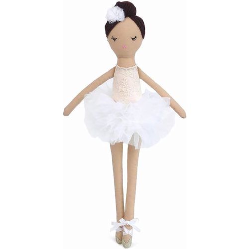 MON AMI Katrina The Ballerina 15-Inch Stuffed Doll, Plush Gift Girls