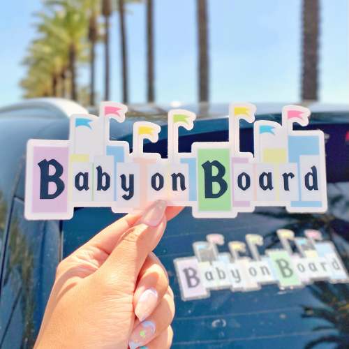 Baby on Board Car Decal