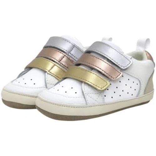 Robeez First Kicks Baby Girl and Unisex Shoes & Sneakers for Infant/Toddlers
