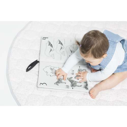 My Animal Counting Quiet Book - GOTS Organic Soft Fabric Book - Crinkl – Finch & Folk