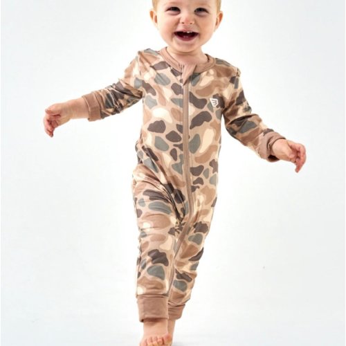 Baby Zip Up - Pintail Camo – BURLEBO