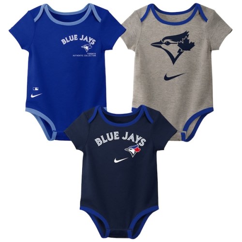 Newborn & Infant Toronto Blue Jays Nike Three-Pack Bodysuit Set