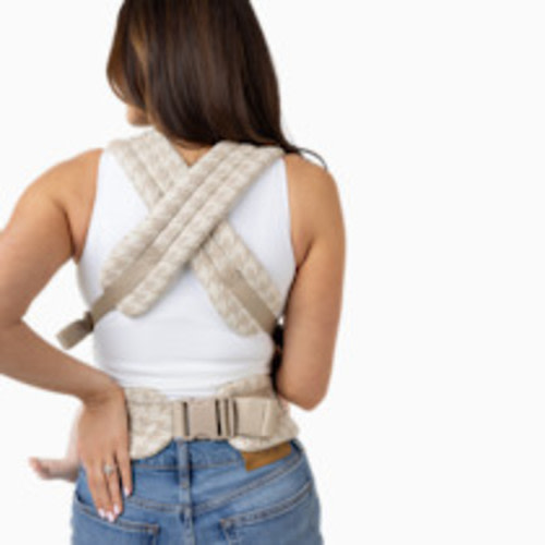 MABĒ The Monarch Baby Buckle Carrier - Houndstooth