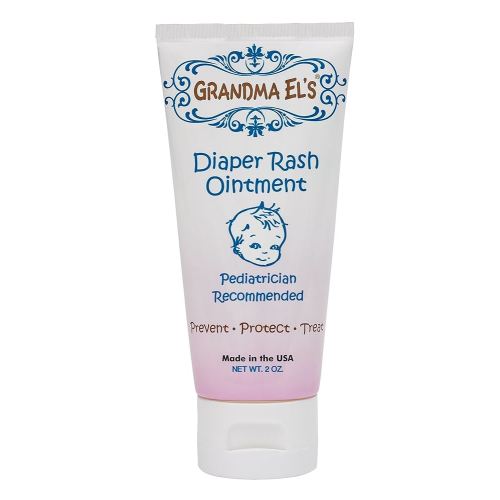 Grandma El's Diaper Rash Ointment Helps in Healing Irritating Chaping Relieve & Prevent Diaper Rash Soothens & Soften baby's SKin, 2 Ounce Tube