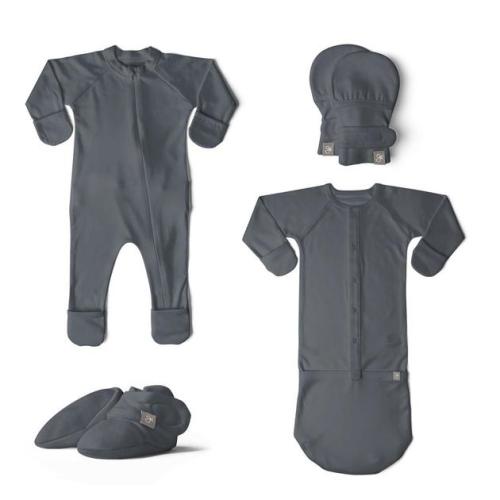 Goumikids Organic Baby Mittens Booties Gown Footies Bundle
– goumikids