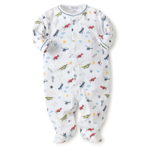 Kissy Kissy Printed Footie | Aviator