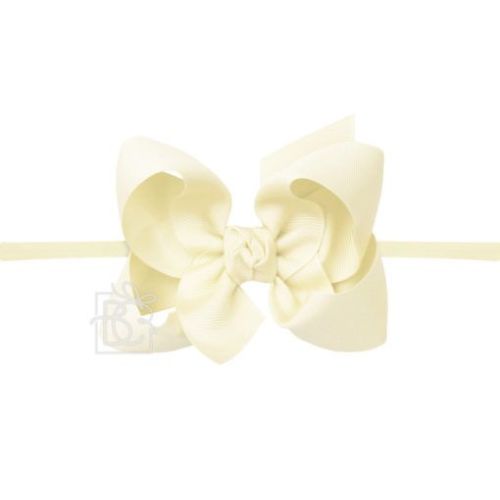 Satin Double Knot Bow on Clip