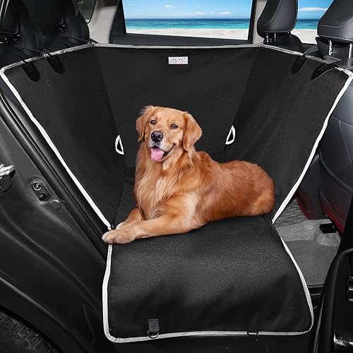 Dog Car Seat Cover for Back Seat - Large Dogs