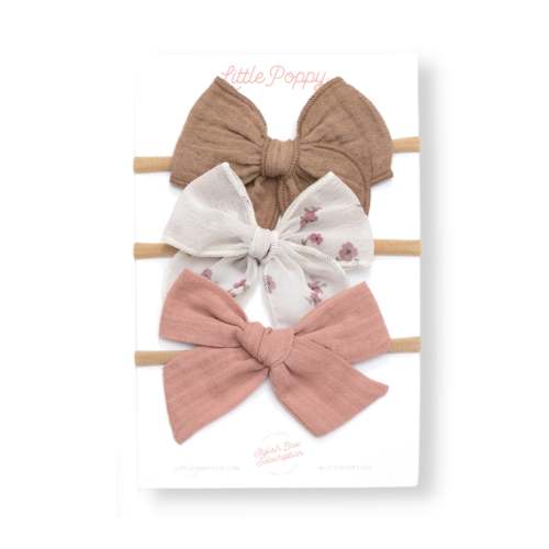 The Monet Headband Bow Set – Little Poppy Co.