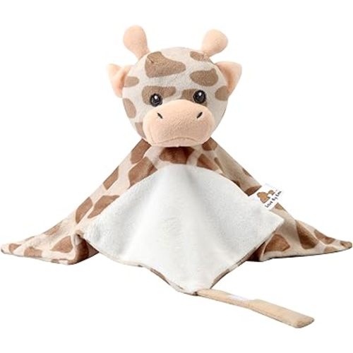 Baby Giraffe Lovey, Plush Soft Tones. Infant, Baby and Toddler Sleep aid Comforter