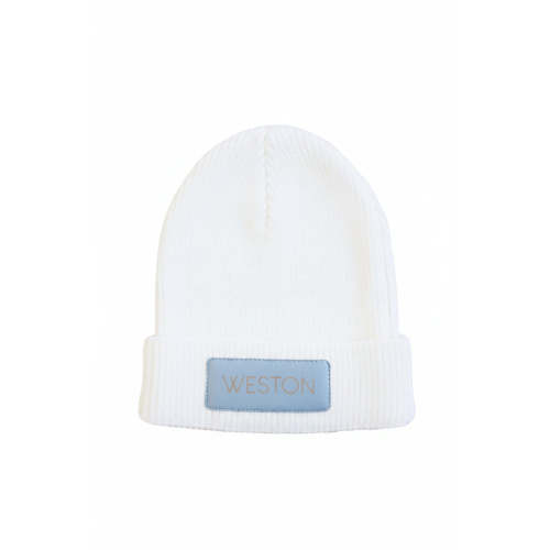 Personalized Baby Name Patch Beanie | All Colors – Caden Lane