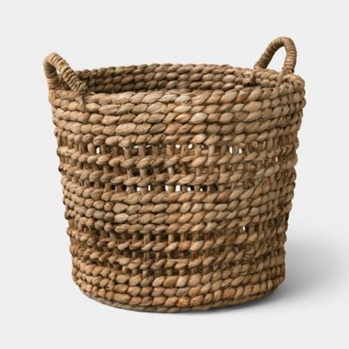 Water Hyacinth Tapered Basket Small - Threshold™