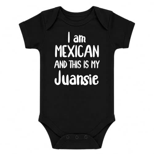 CBTwear I Am Mexican and This Is My Juansie Funny Baby Bodysuit