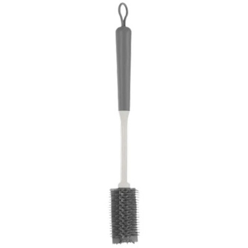 OU Bottle & Glass Brush – Ergonomic, Flexible Bristles for Scratch-Free, Deep Cleaning of Cups, Bottles & Glasses