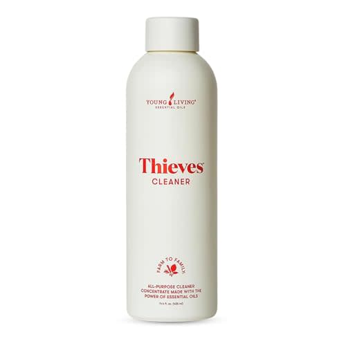 Thieves Household Cleaner | 14.4 oz | Plant-Based Multi-Surface Solution Infused with Essential Oils | Dilute for Floors, Carpets, Glass, Counters, Appliances, and General Home Cleaning