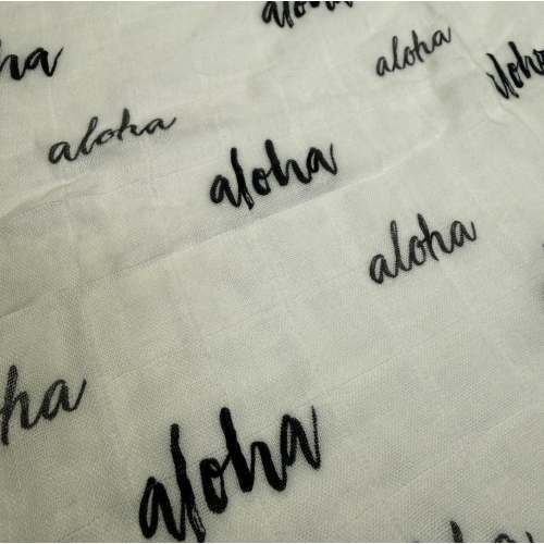 Aloha Kapa Moe - Hawaiian Bamboo Swaddle