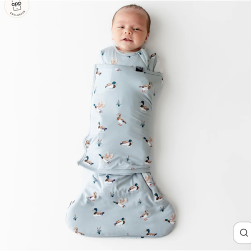 Sleep Bag Swaddler in Mallard Duck 1.0