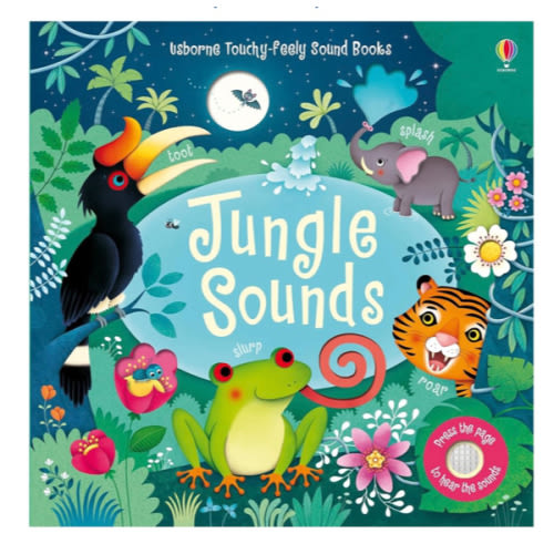 Jungle Sounds: An Interactive Usborne Book About Rainforest Animals for Children (Ages 3-5) (Sound Books)