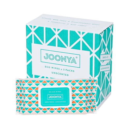 Joonya Baby Wipes - Non-Toxic, Earth-Friendly Baby Wipes for Calm, Healthy Skin - Fragrance Free Baby Wipes - Bulk Baby Wipes - 3 Packs of 80 Diaper Wipes (240) 80 Count (Pack of 3)