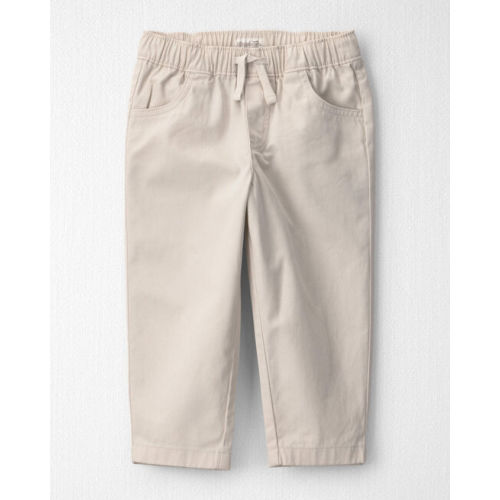 Toddler Organic Cotton Baggy Twill Pants - Little Planet | Carter's