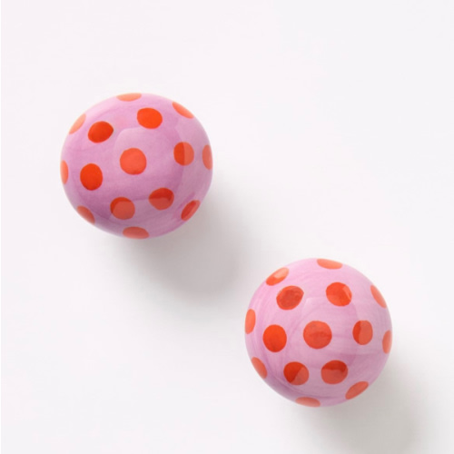 Rumi Stoneware Knobs, Set of 2