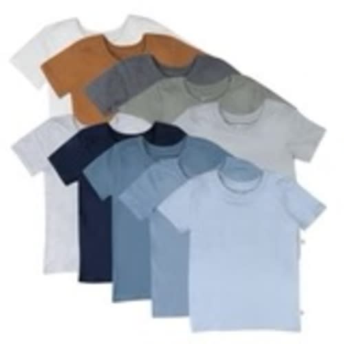 10-Pack Organic Cotton Short Sleeve T-Shirts | Honest Baby Clothing
