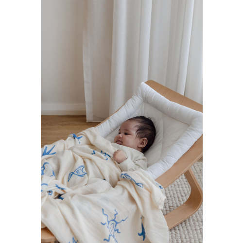 Bamboo Swaddle Wrap - Sardinia