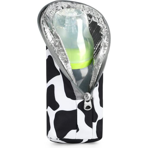 Accmor Baby Bottle Cooler Tote Bags, Insulated Breastmilk Cooler Bag, Nursing Bottle Warmer Bag for Nursing Mom Daycare Travel