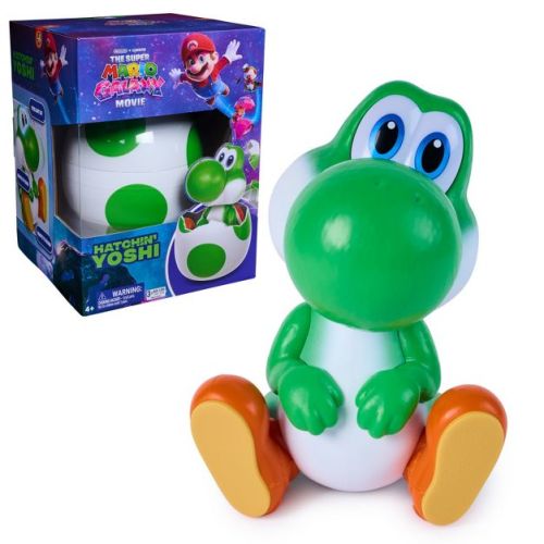 Yoshi Super Mario Galaxy Movie, Hatchin’ Interactive Egg Animal Figures