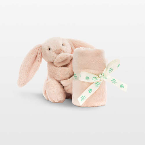 Jellycat ® Bashful Blush Bunny Soother Baby Blanket