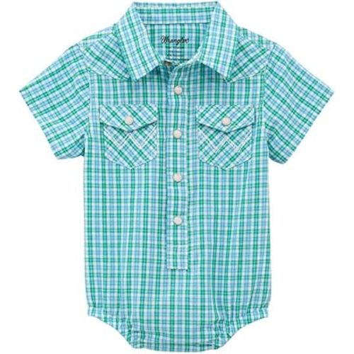Wrangler Baby Boys Short Sleeve Button Down Shirt