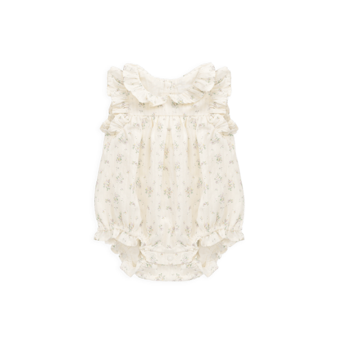 Organic Cotton Miley Playsuit - Justine Orchid
