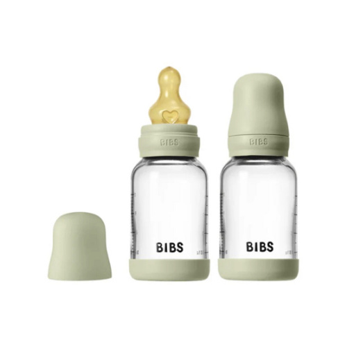 Glass Baby Bottle Set - 4oz